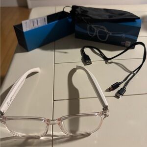 Smart Glasses with Clear Frame
